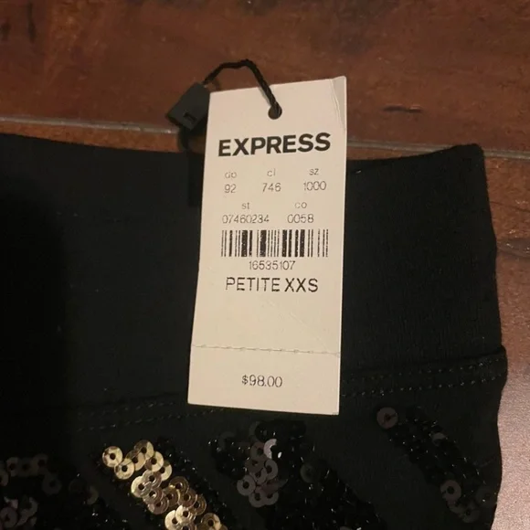 NWT - Sequined express leggings - size xxs - Picture 2 of 4